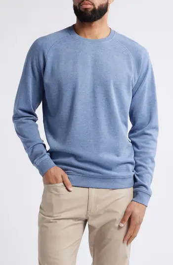 Peter Millar Crown Comfort Organic Cotton Blend Sweater | Nordstrom | Nordstrom