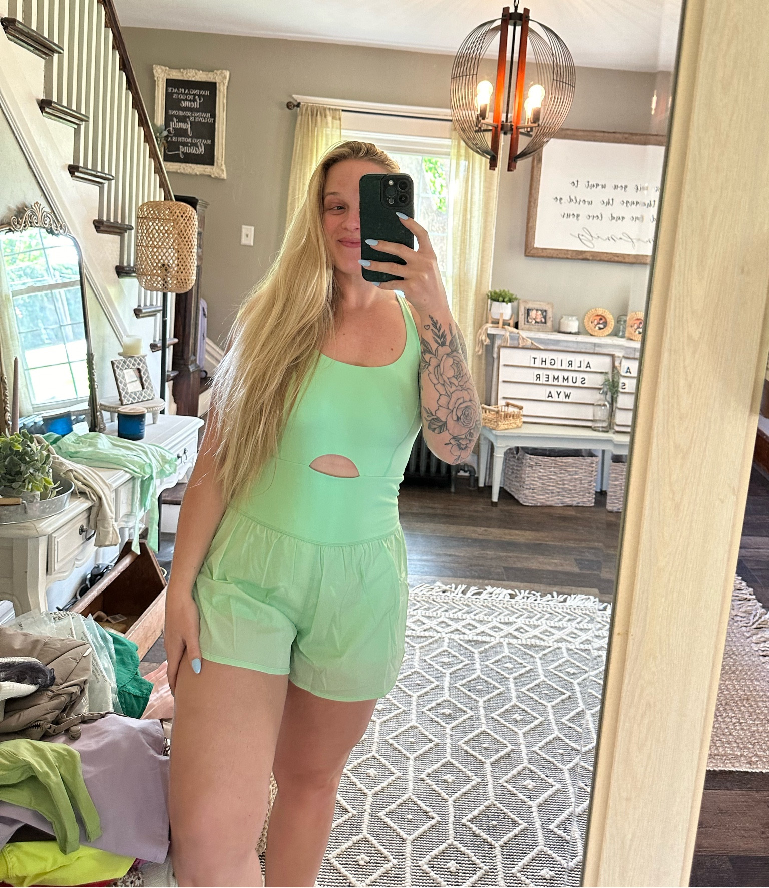Wearing a size medium! Love how comfortable this athletic romper is 😍

#LTKActive #LTKFindsUnder50