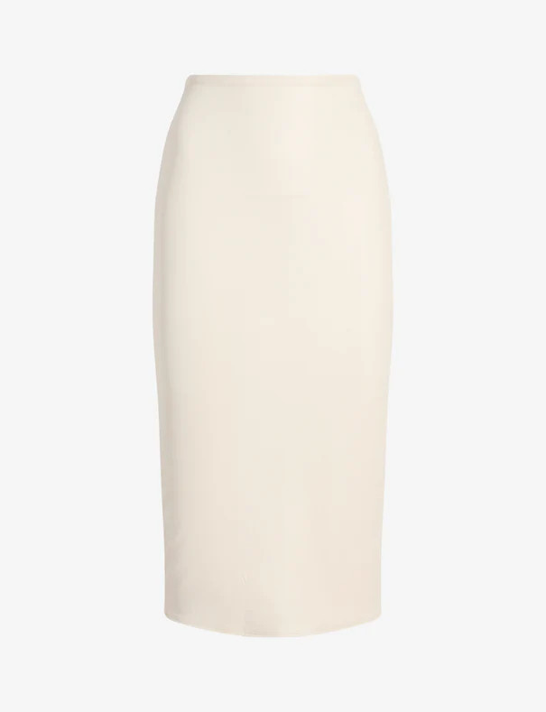 Faux Leather Midi Skirt | Commando®