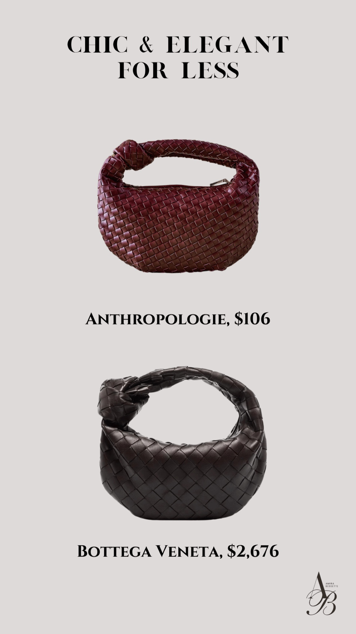 Chic options for different budgets ♥️ 

#LTKstyletip #LTKautumn #LTKluxury