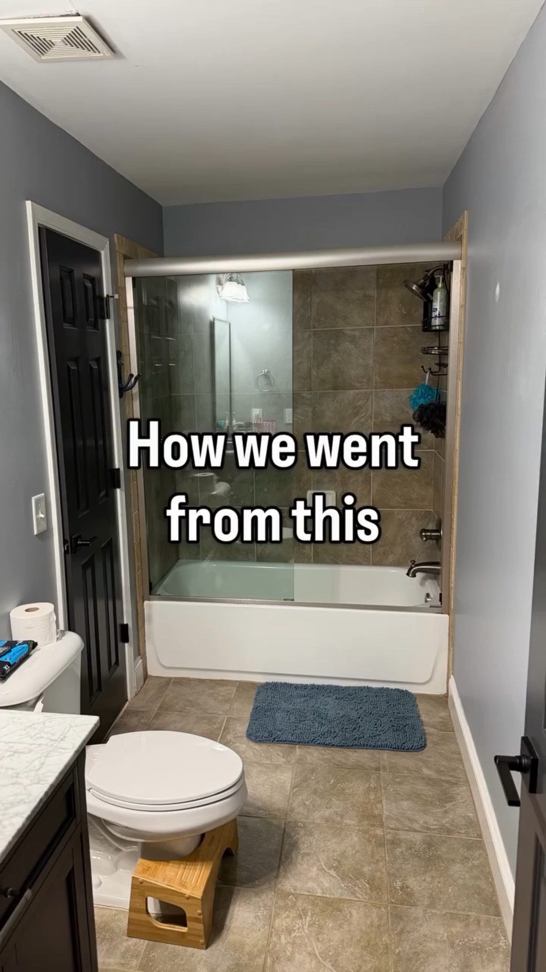 Everything in here was done with a real-life budget in mind, because I wanted my son’s bathroom to feel custom and elevated without turning into a $20k+ renovation:
• tiled shower + floor
• custom trim details
• new vanity + fixtures
• waterproofing + subfloor repair
• mold remediation
• paint, lighting, hardware, all the finishing details

And the biggest thing this project reminded me of is that expensive-looking homes usually aren’t about having unlimited money.
They’re about intentional details, patience, and being willing to figure things out one step at a time.

If you’ve ever looked at your house and thought:
“I want it to feel better, but I can’t afford a full luxury renovation…”

…that’s exactly why I share these projects.

The full ~$5k bathroom cost breakdown is coming next because I know THAT’S the part everyone actually wants to know 👀

Follow  @TimelessHomeEdit on IG f you want to see more realistic DIYs that make your home feel custom without spending a fortune.

bathroom remodel ideas | diy bathroom renovation | budget bathroom makeover | timeless home design | home diy projects

#LTKHome