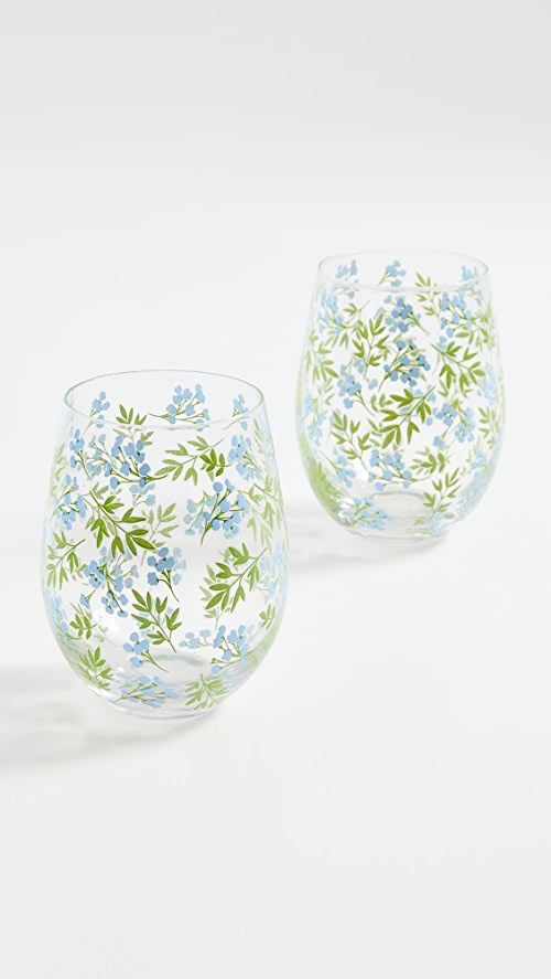 Countryside Stemless Wine Glass Set of 2 | Shopbop
