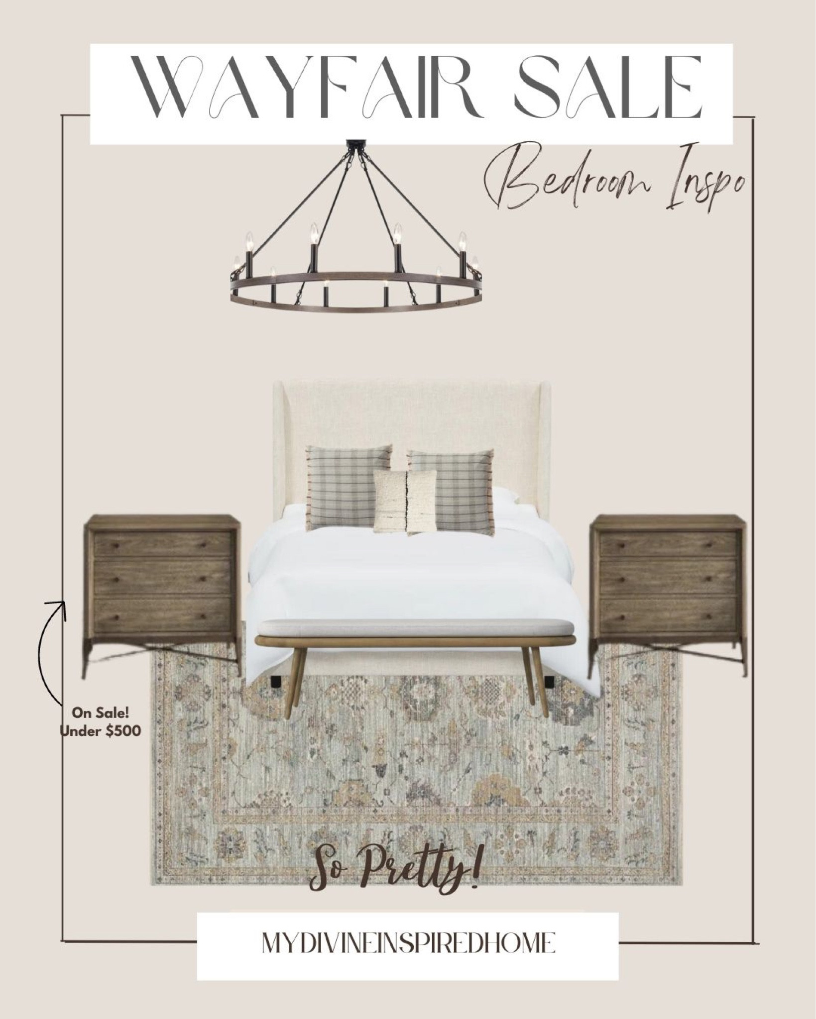 Todays the last day for the Way Day sale! I’m finally getting furniture for my Master bedroom! Just sharing some inspo finds from in my search for decor that’s on sale right now! I’m definitely ordering those nightstands! There such a steal! ✨

#LTKFind #LTKsalealert #LTKhome
