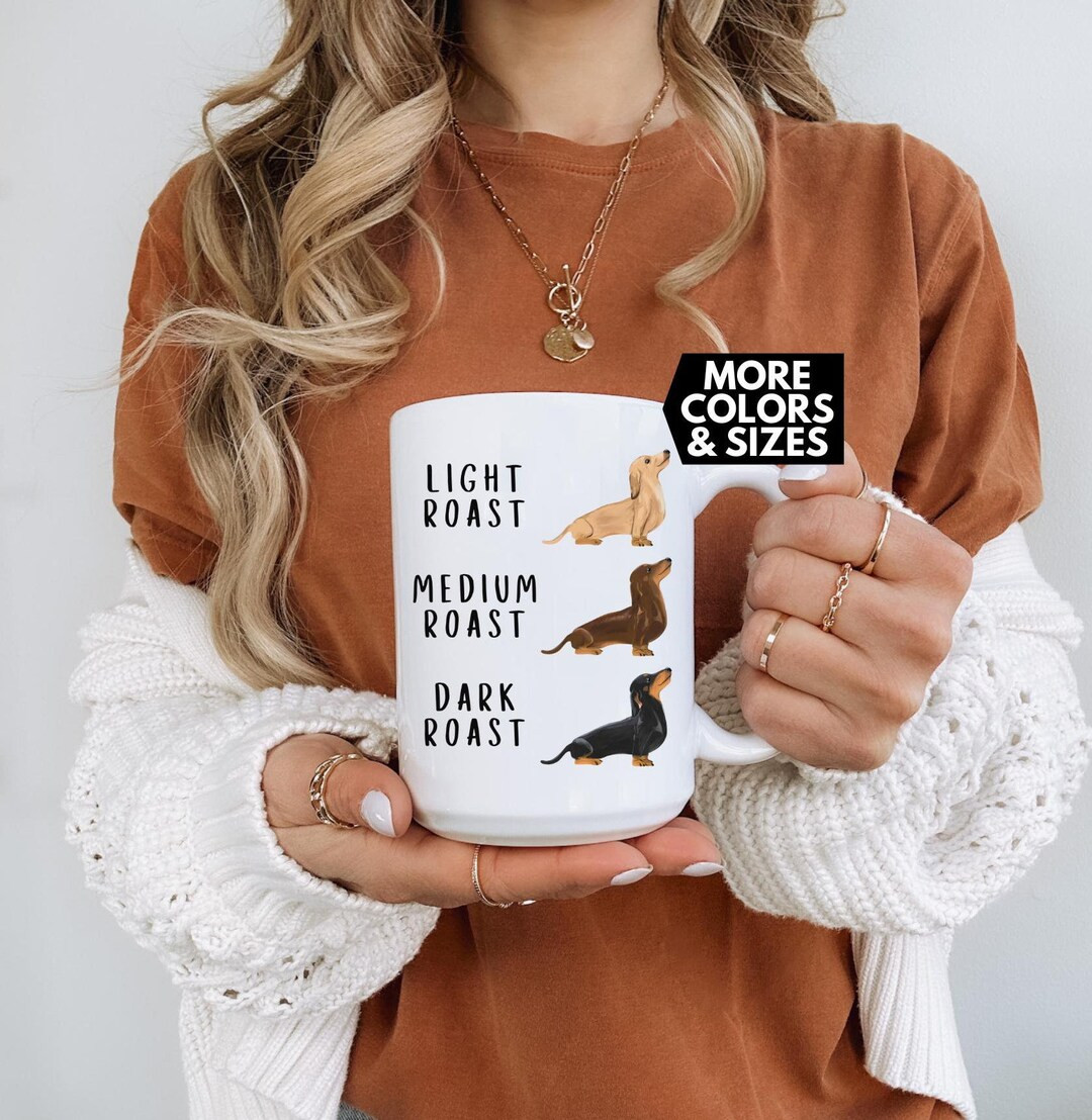 Dachshund Coffee Mug Wiener Dog Mug Dog Mom Gift Coffee Lover Tea Lover Present Pet Parent Gift F... | Etsy (US)