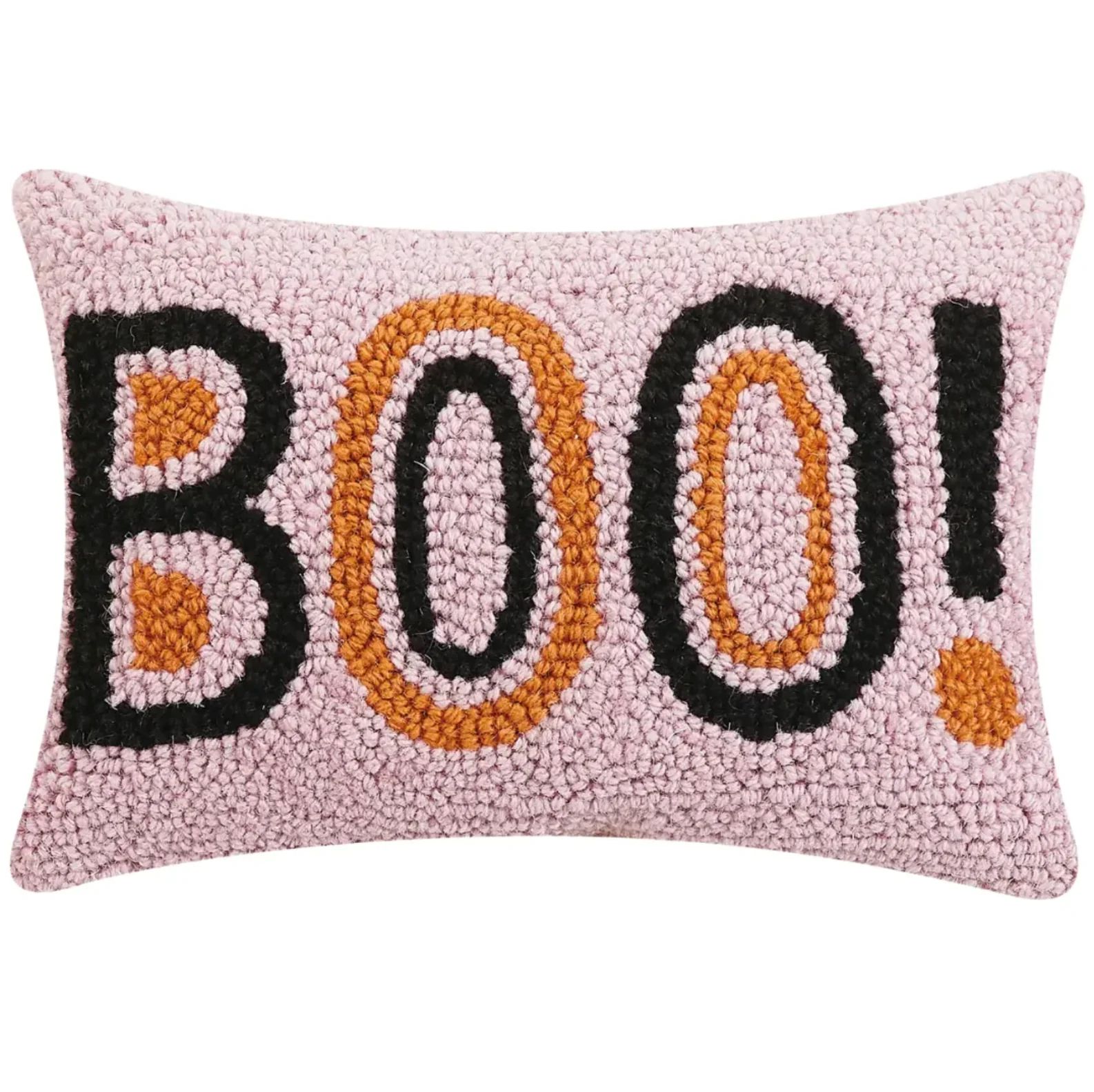 Boo! Hook Pillow | Waiting On Martha