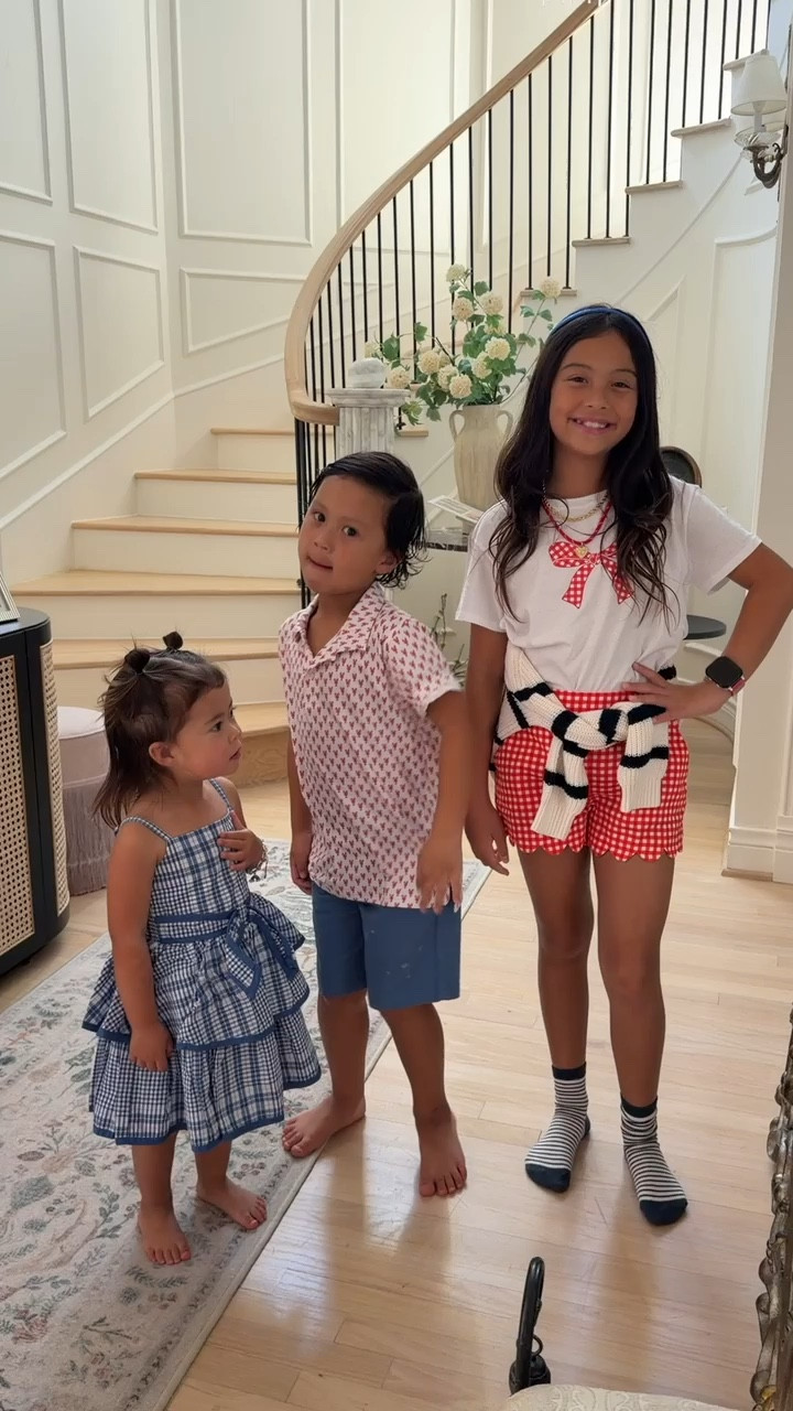 Kids coordinating outfits // red white and blue // Memorial Day // 4th of July // summer outfit 

#LTKKids #LTKootd