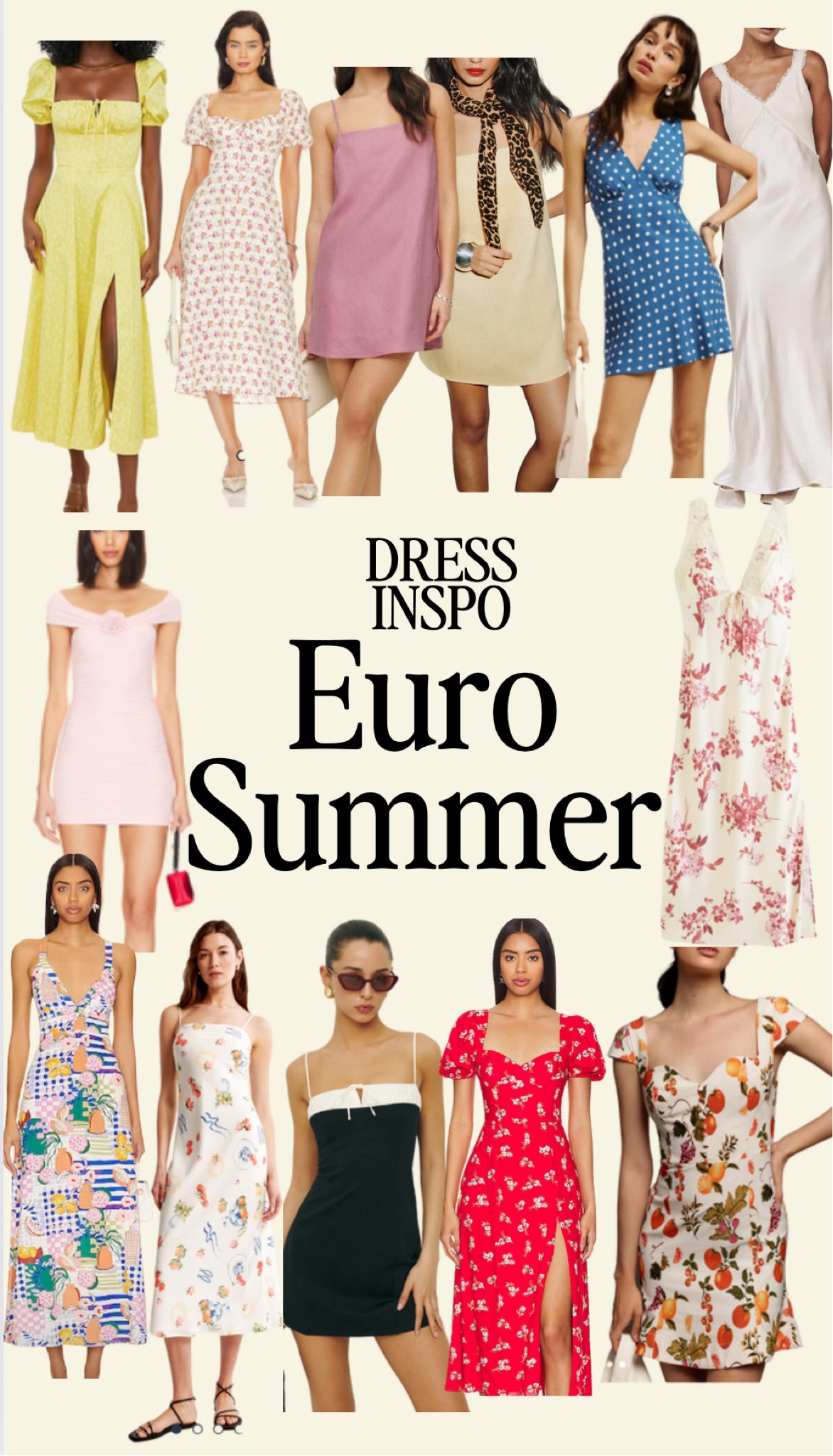 Dresses for your Euro Summer trip ✈️

#LTKTravel