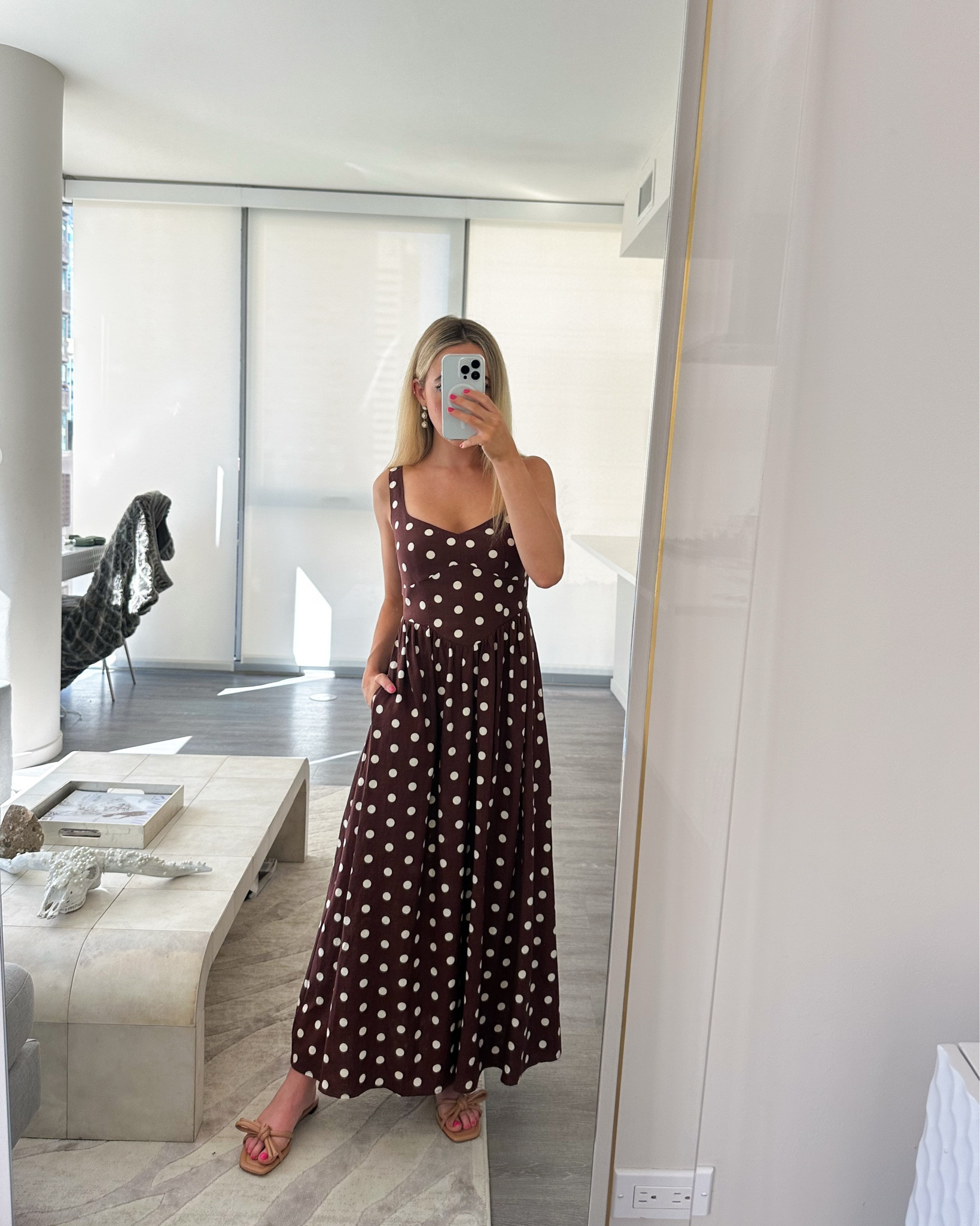 Italy: Daily Outfit
- brown polka dot trend 

Brown polka dot dress outfit for Europe: The perfect travel look for sightseeing, café hopping, and capturing vacation photos. Tap link to shop!

ootd style fashion, Italy outfit, Almalfi coast, polka dot dress, sundress, vacation outfit, travel outfit, summer style, chic travel style, European summer, Italy vacation outfit, brown sundress, 

#LTKStyleTip #LTKShoeCrush #LTKTravel