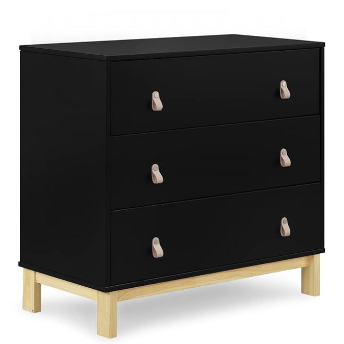 babyGap by Delta Children Legacy 3 Drawer Dresser with Leather Pulls - Greenguard Gold Certified,... | Amazon (US)