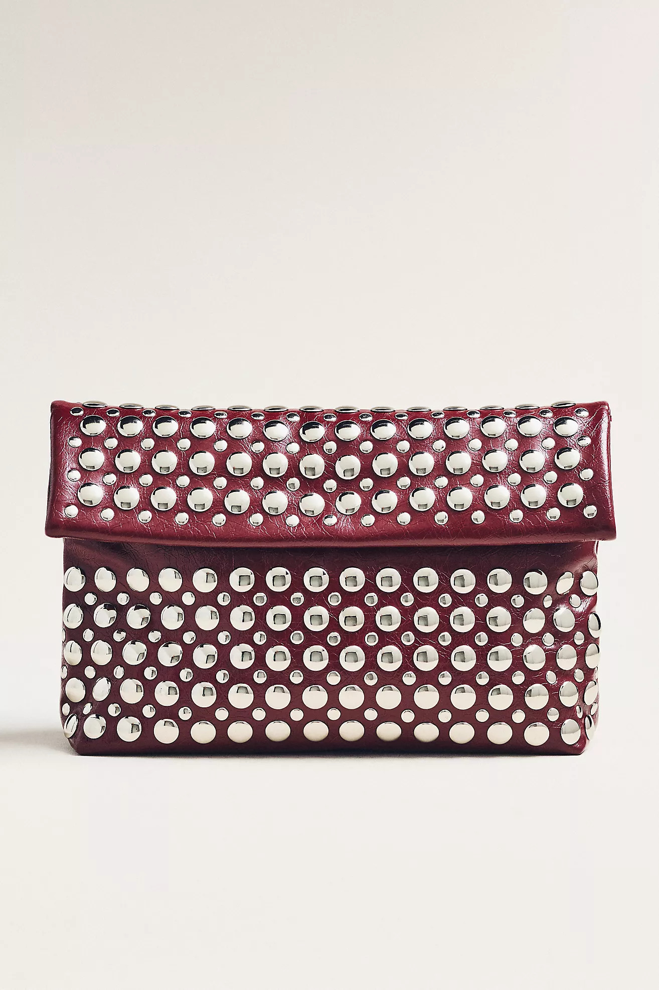 Studded Foldover Clutch | Anthropologie (US)