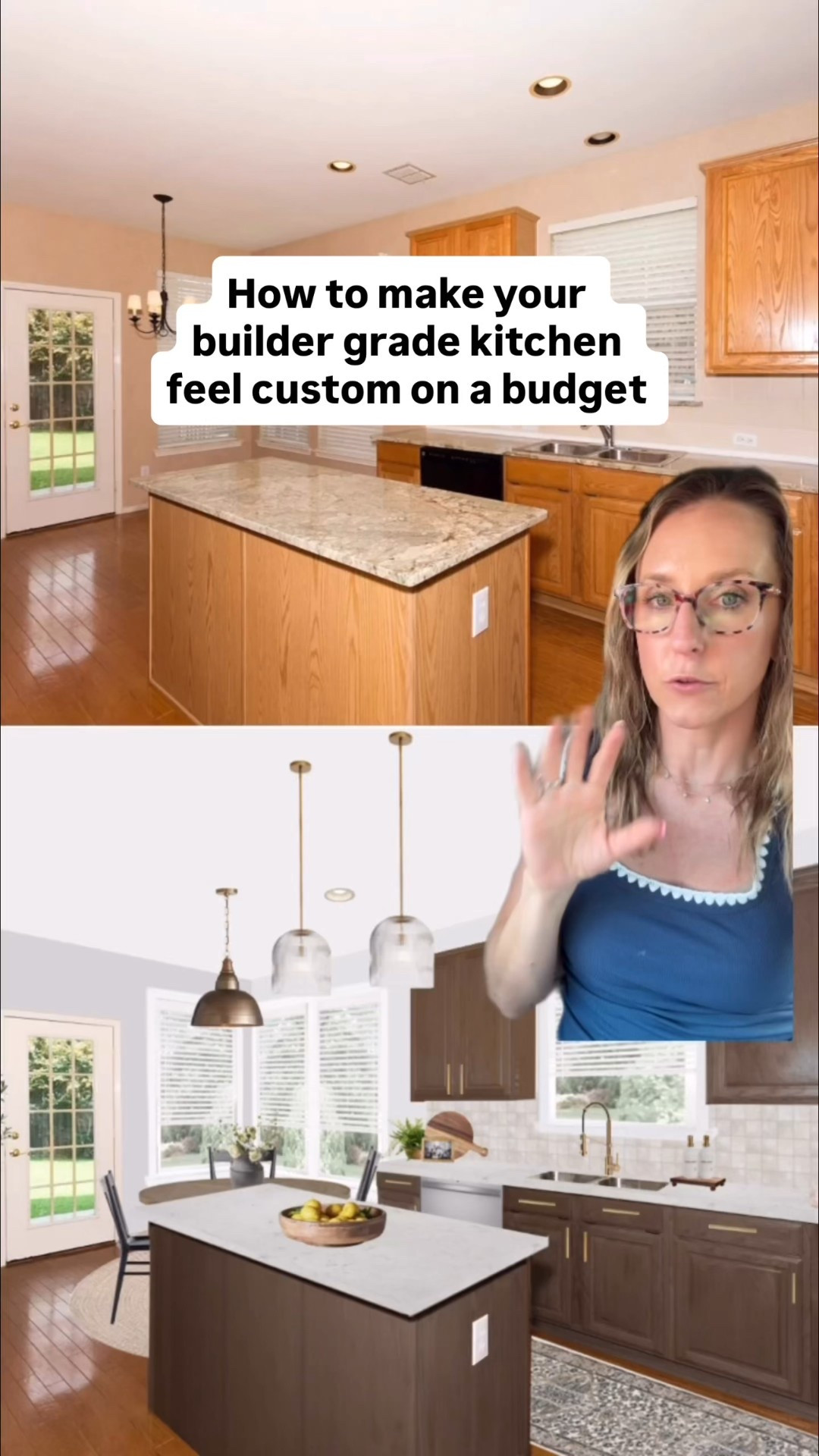 This week I’m showing you how to update your builder-basic kitchen WITHOUT replacing cabinets, flooring, or countertops!

Follow along for weekly Spruce My Space— a series where I take photos that you submit and show you what I would do if I was designing and decorating. 

#LTKHome