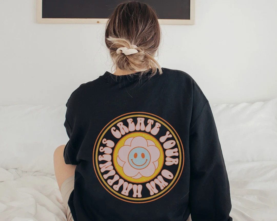 Create Your Own Happiness Occupational Therapist Sweater - OT sweatshirt, New OT grad gift, Long ... | Etsy (US)