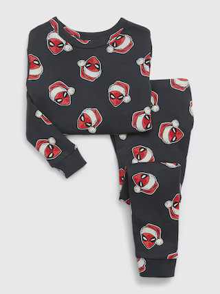 babyGap | Marvel  Organic Cotton Holiday Spider-Man PJ Set | Gap (US)