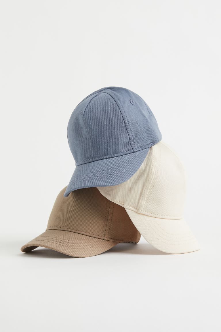 3-pack Caps | H&M (US)