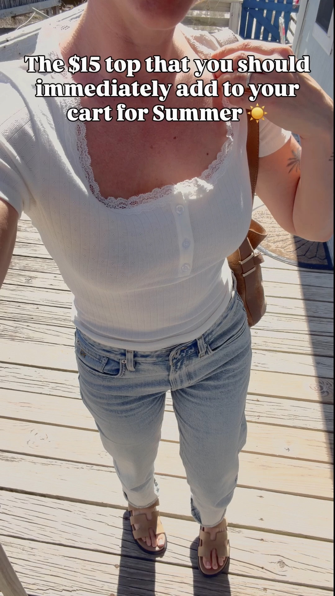 Pointelle shirt

#LTKootd #LTKgrwm