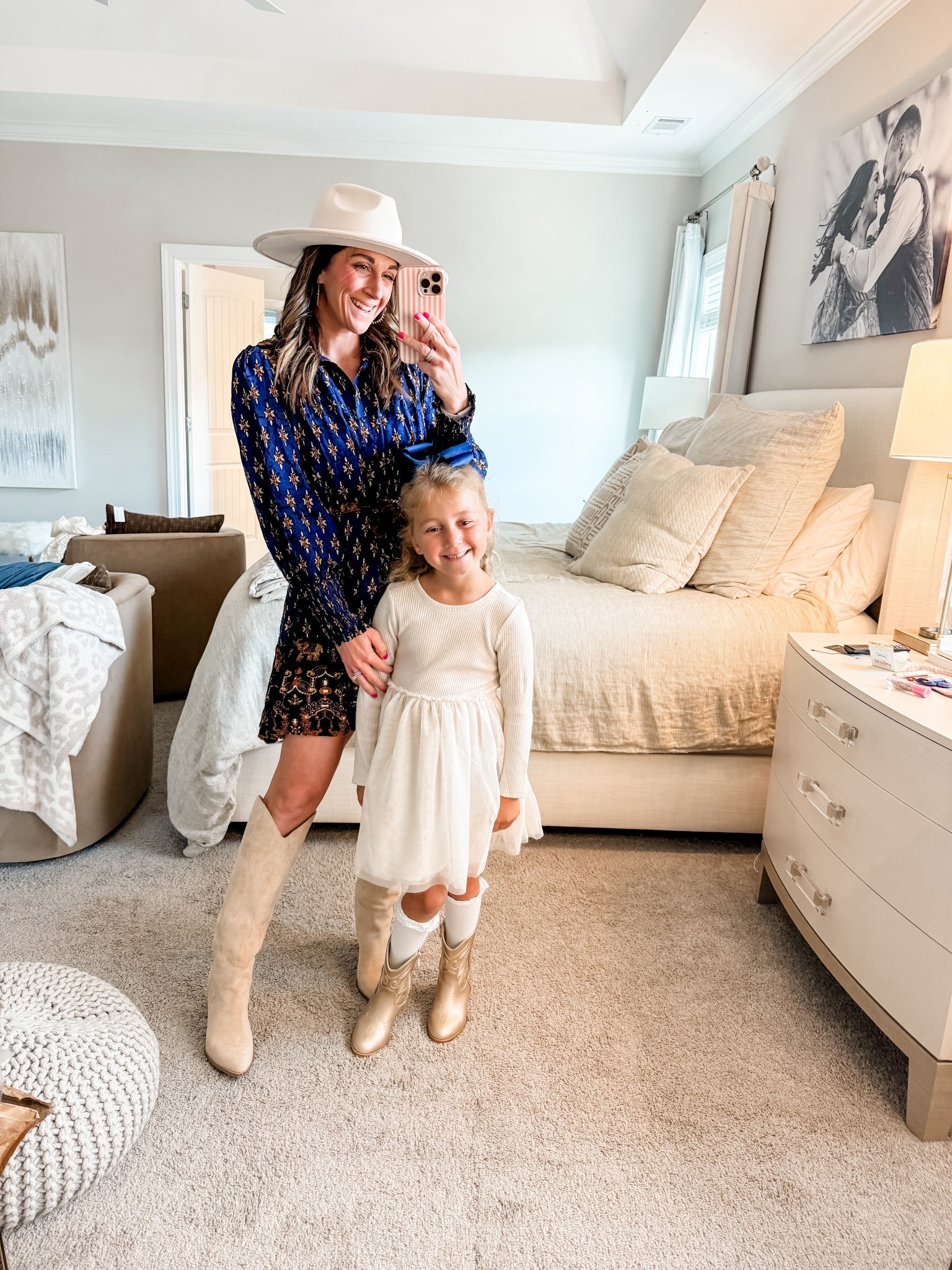 Shop out outfits for Fall Fam Photos here!

My dress is a size medium-tts in shoulders and back. Runs big in the middle but can’t tell with the tie. 

Boots are so cute! TTS (8) & such a great price 

Ansley’s dress is TTS from Target. Her shoes are Shu Shop brand (linked similar) as well as her bow

For everything else I couldn’t link, I linked similar options!

Loopy phone case: get 10% off with code: watsonansley10

Click here to shop!

Dress | navy | floral | fall family photos | white | boots | toddler | hat | twirl | girlie | tie | fancy | seasonal | western | loopy | phone case | holiday 

#LTKStyleTip #LTKSeasonal #LTKShoeCrush