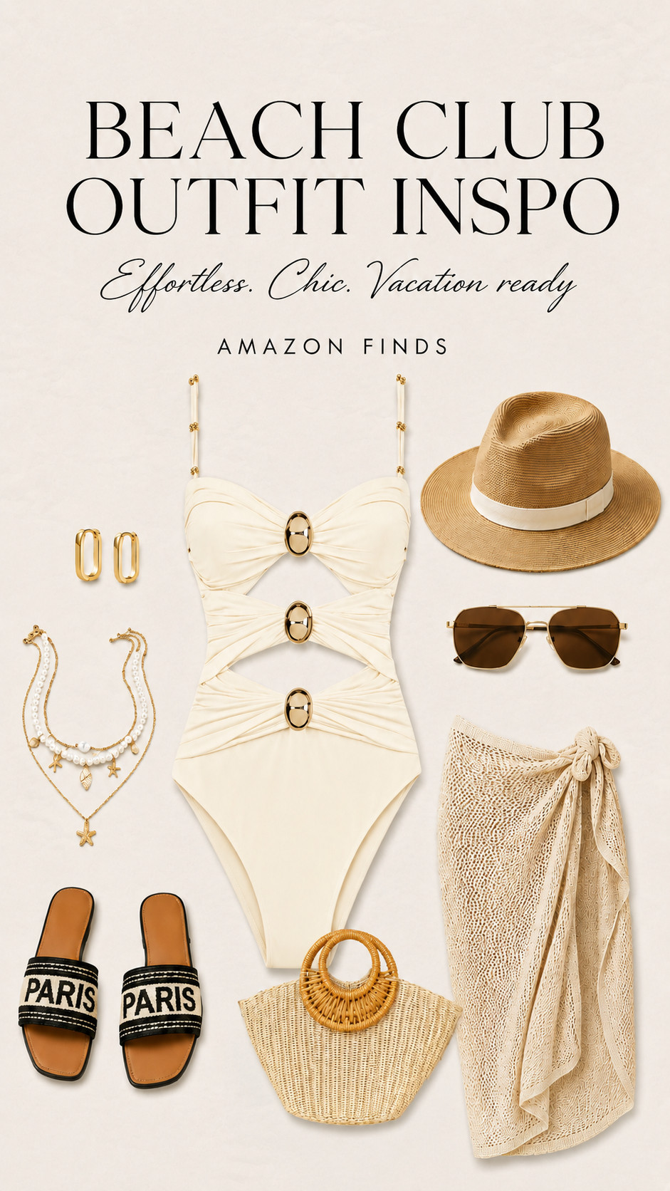 Beach Club Outfit Inspo all from Amazon! 

 #LTKOver40 #LTKSaleAlert #LTKSwim