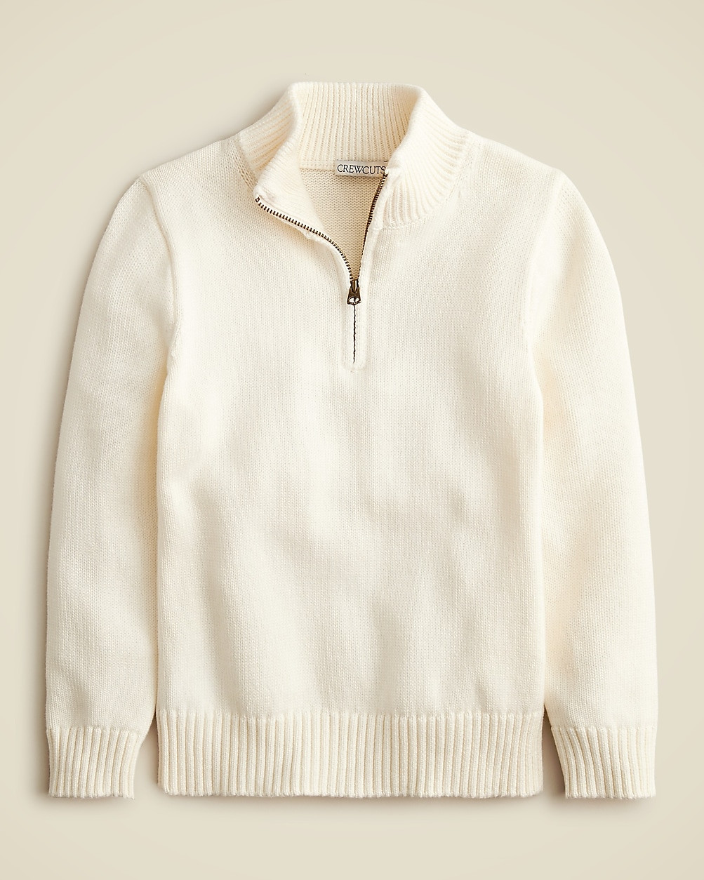 Kids' heritage cotton half-zip sweater | J. Crew US