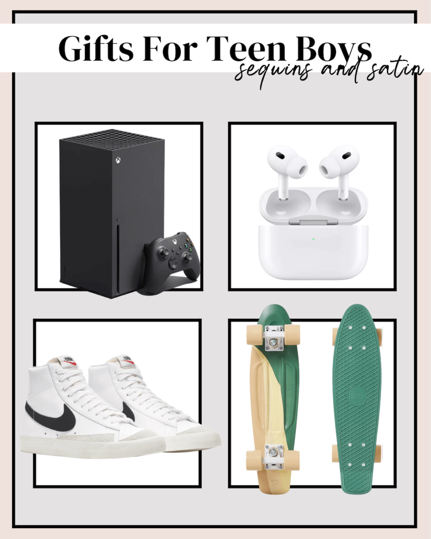 Gifts for teen boys! // Teen Gifts, Teen Gift Guide, Teen Boy Gifts, Teen Boy Gift Guide, gifts For Him, Gifts For Men, Mens Gifts, Gift Guide For Him, Christmas
Gift Guide


#LTKHoliday #LTKfamily #LTKSeasonal