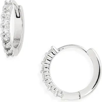 Details & CareEternity-ring inspiration leads to simple and elegant huggie hoops, for a polished ... | Nordstrom