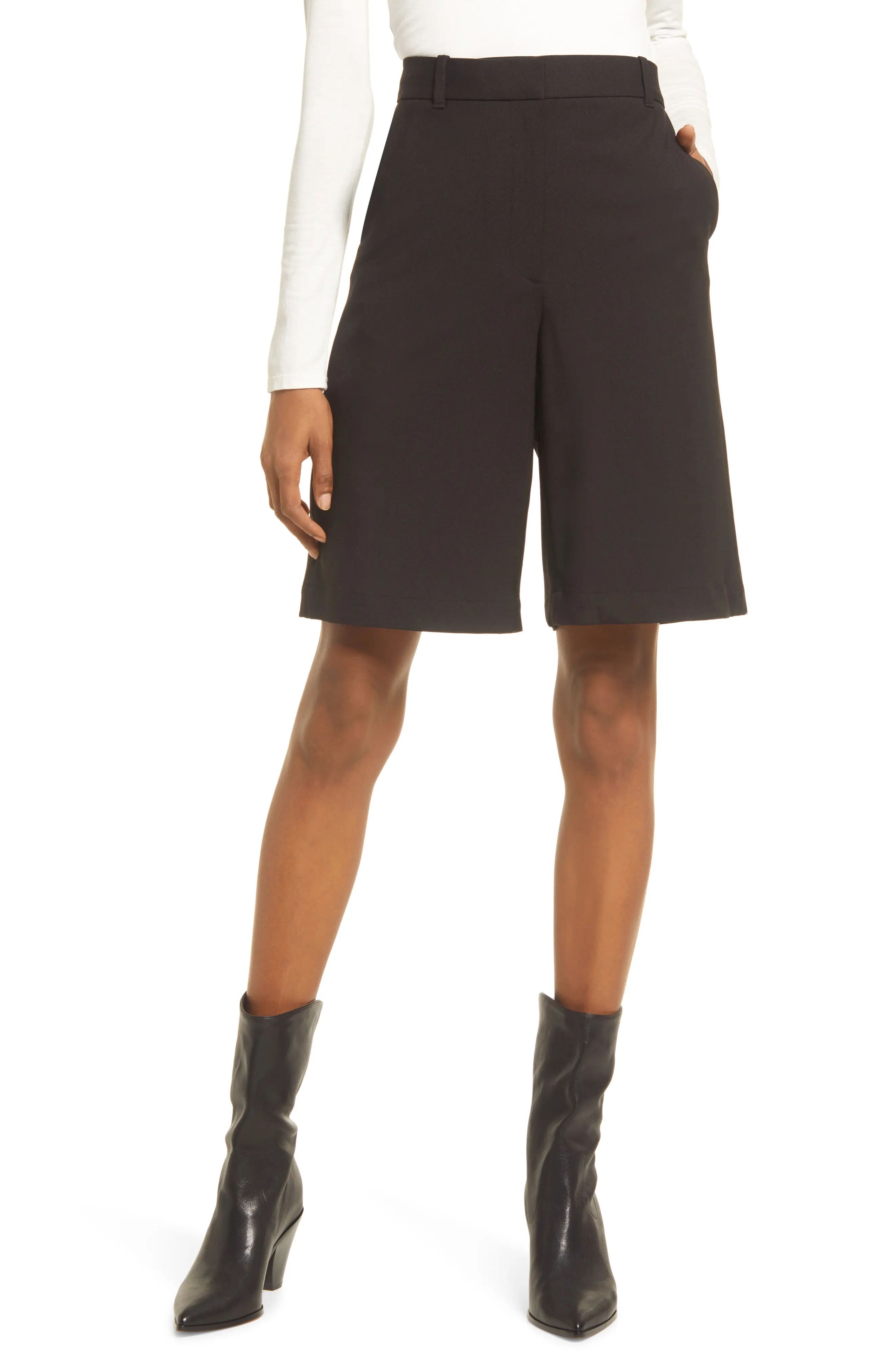 & Other Stories Winter Shorts, Size 0 in Black at Nordstrom | Nordstrom