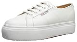 Superga Women's 2790 NAPPALEAW Sneaker, White, 41 M EU (9.5 US) | Amazon (US)
