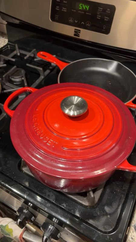 Add this to your wish list. Le Creuset is the only pan I use in my kitchen! I haven’t used my pots and pans since this marching Dutch oven and skillet purchase. 

#LTKHoliday #LTKfamily #LTKhome
