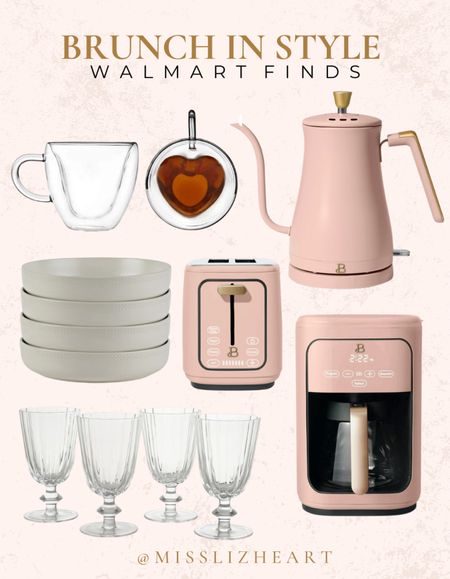 #walmartpartner The most beautiful kitchen appliances in pink and serving dishes to brunch in style all from @walmart #walmarthome 

#LTKparties #LTKhome