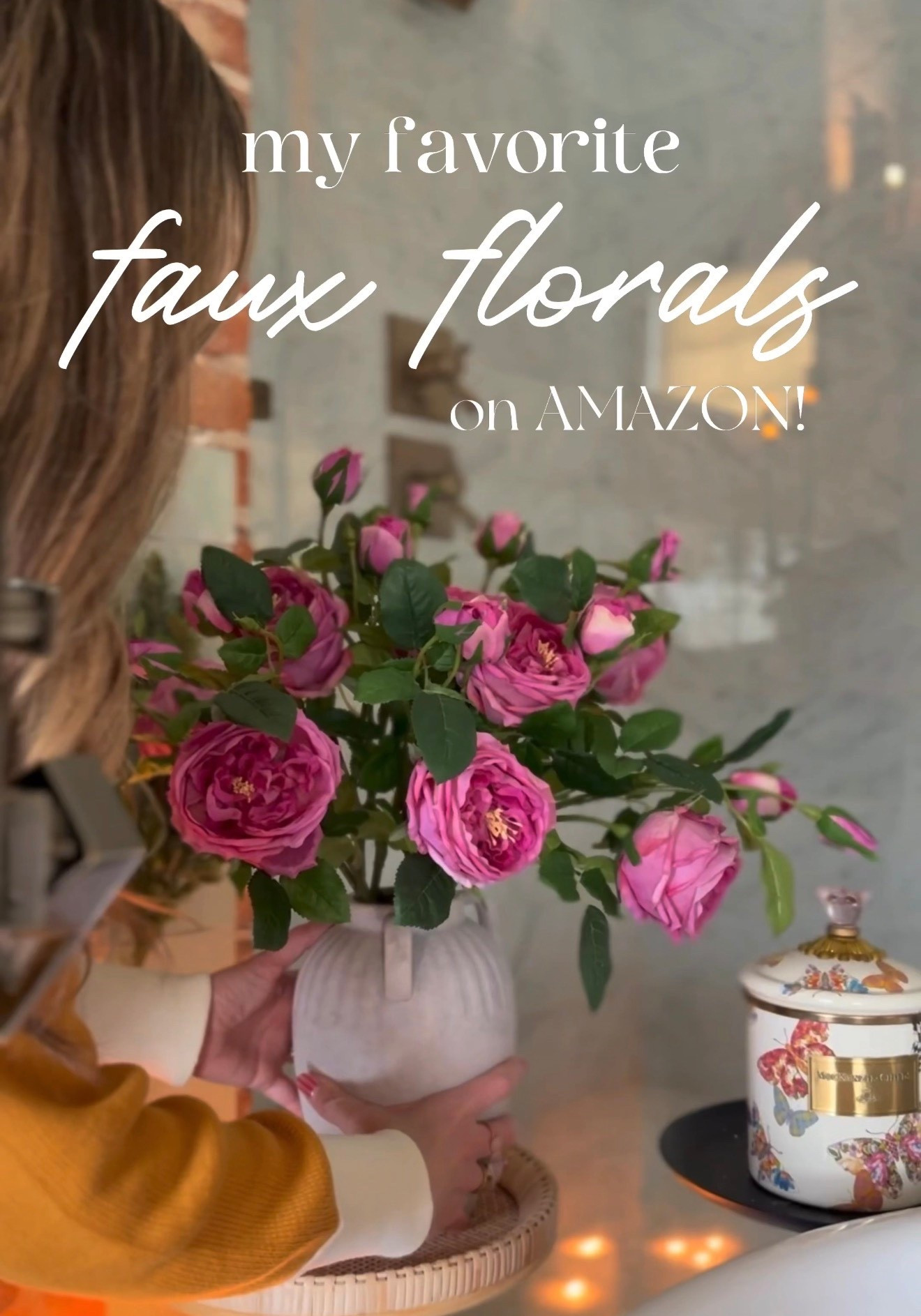 Favorite Faux Florals 🩷 I’ve gotten soooooo many faux florals for design projects over the years and here’s a roundup of my all time FAVES! 🩷 

#LTKSeasonal #LTKHome #LTKOver40