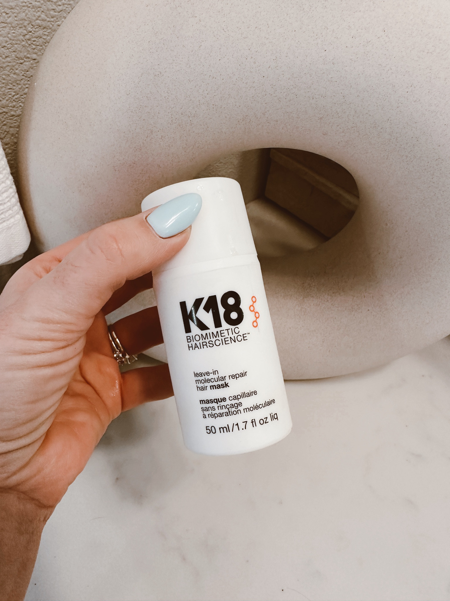 I love this leave in hair mask from k18. It is repairing my hair and helping us grow thicker and longer. 

#LTKbeauty #LTKstyletip #LTKSeasonal