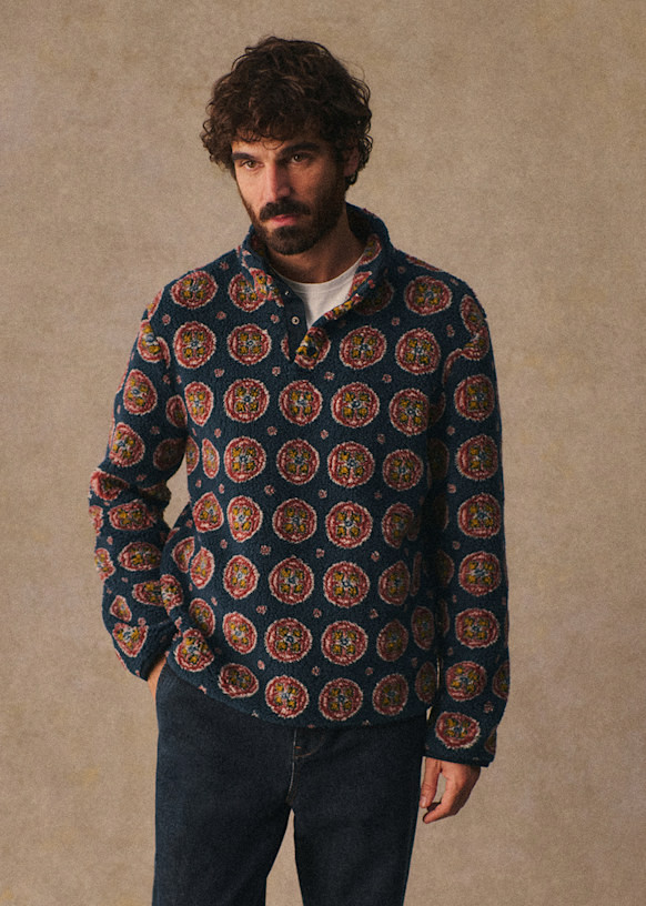 Tucker Motifs Fleece | Sezane Denmark