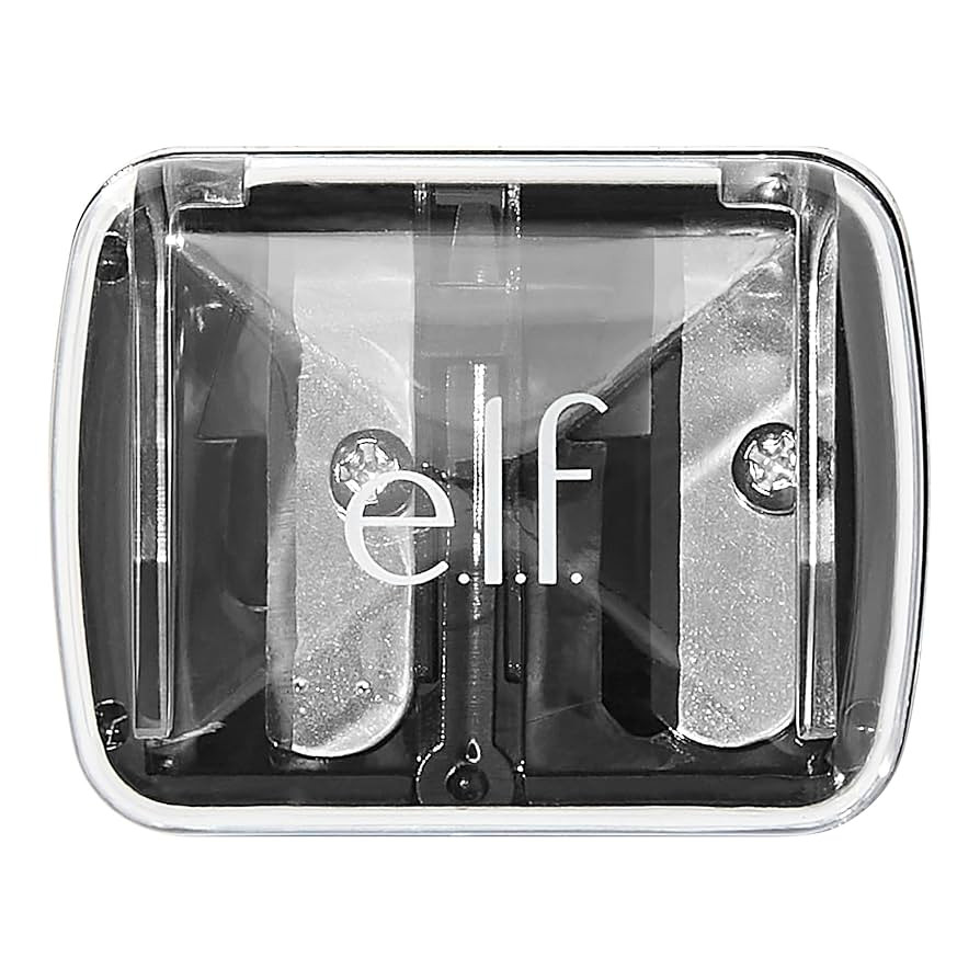e.l.f., Dual-Pencil Sharpener, Convenient, Essential Tool, Sharpens, Easy To Clean, Travel-Friend... | Amazon (US)