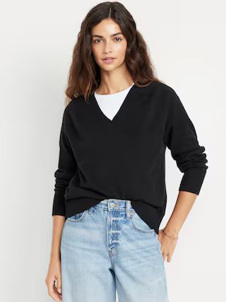 SoSoft Loose V-Neck Sweater | Old Navy (US)