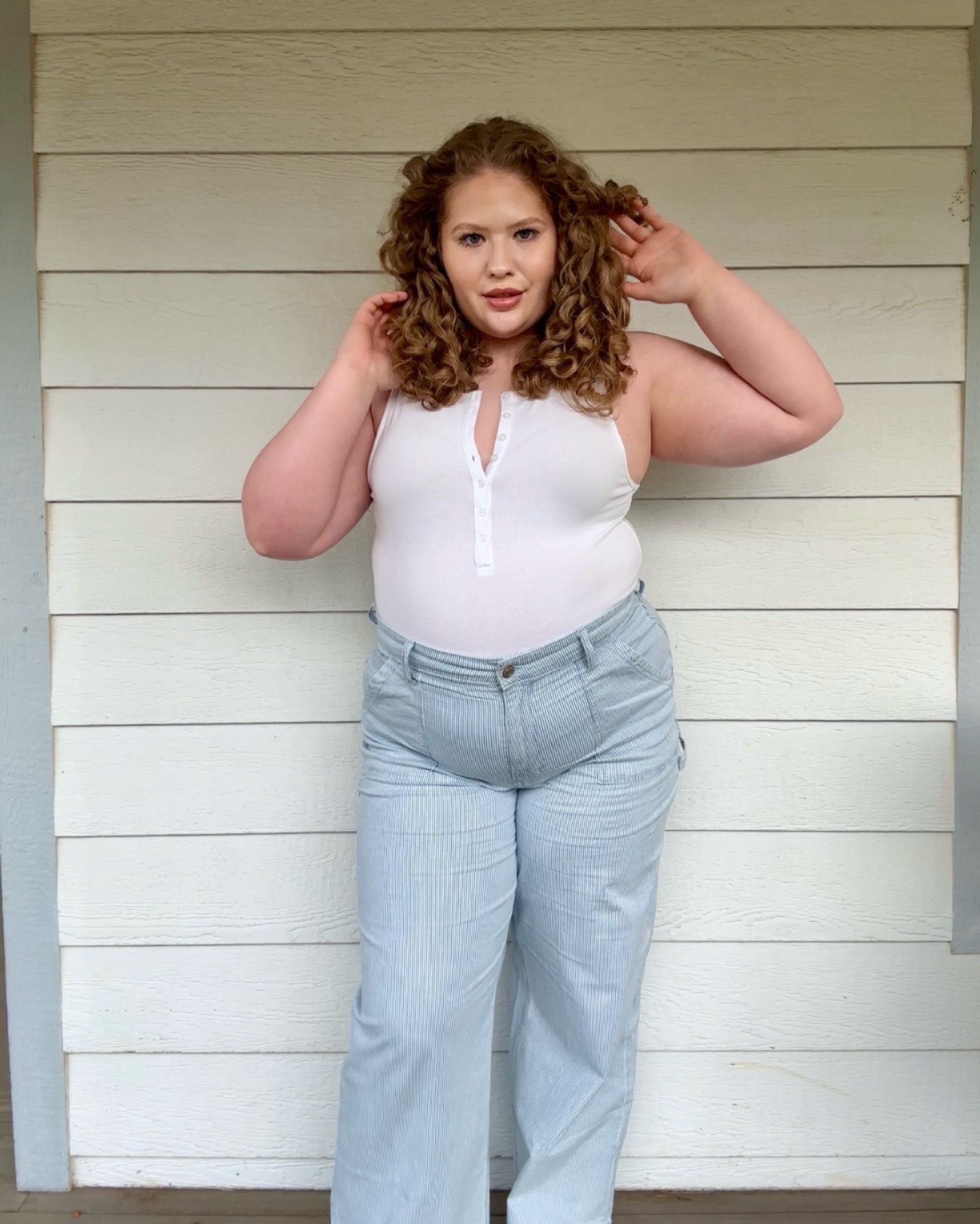 All aboard the newest spring denim trend: Railroad Stripes 🩵👀

#LTKstyletip