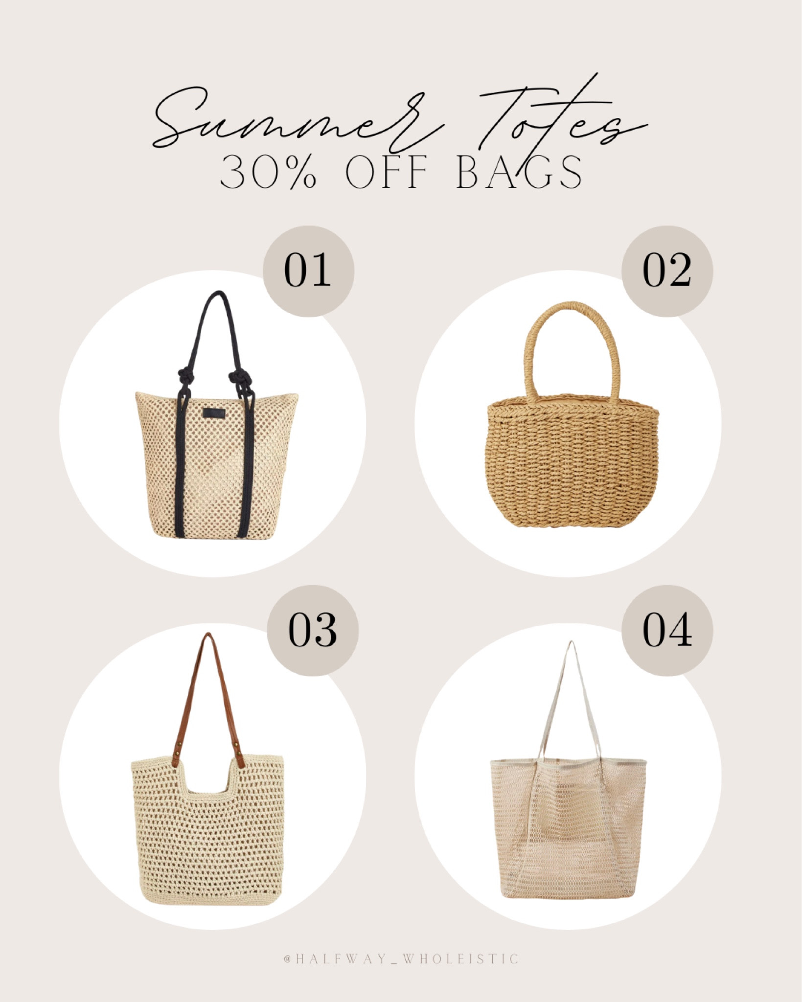 Affordable summer totes perfect for your trip to the beach, pool, or next vacation! 30% off now during Target Circle week ☀️

#crochet #mesh #travel #neutral #ltksummersales 

#LTKSeasonal #LTKtravel #LTKsalealert