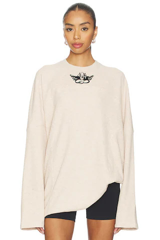 Boys Lie Hit The Slopes Sporty Thermal Long Sleeve in Oatmeal Heather from Revolve.com | Revolve Clothing (Global)