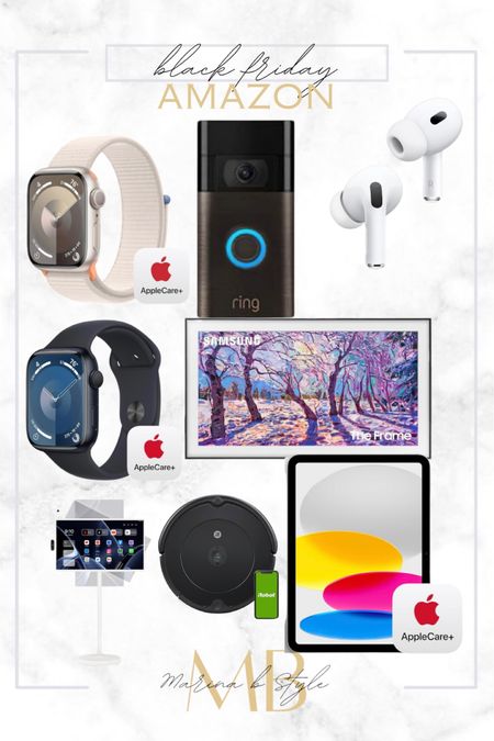 Black Friday Amazon finds! Great deals on tech items!



Apple Watch, ring doorbell, apple AirPods, frame tv, iRobot vacuum, robot vacuum, iPad, smart portable tablet tv, Christmas gifts, holiday gifts, women’s gifts, men’s gifts, tech gifts, home gifts

#LTKsalealert #LTKCyberWeek #LTKGiftGuide