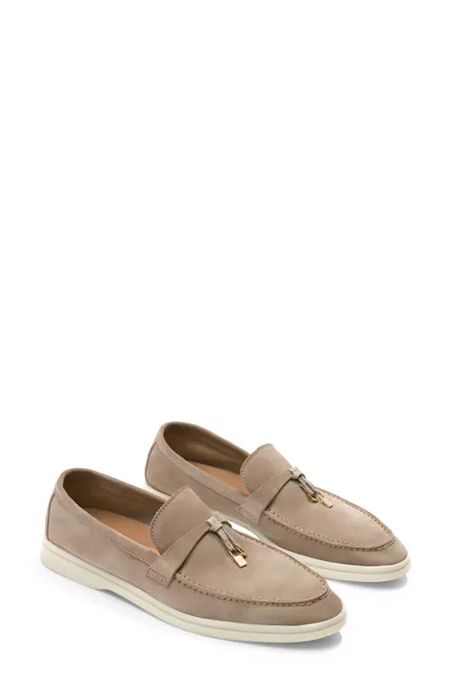 LORO PIANA Summer Charms Loafer in Sandstone at Nordstrom, Size 36.5 | Nordstrom