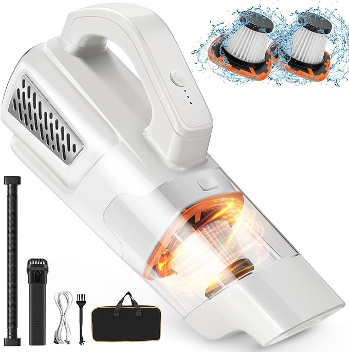 Wapasoo Vacuum Cleaner Handheld Vacuum - 2 Speed Mini Vacuum, Pet Hair Vacuum Cleaner, Lightweigh... | Amazon (US)