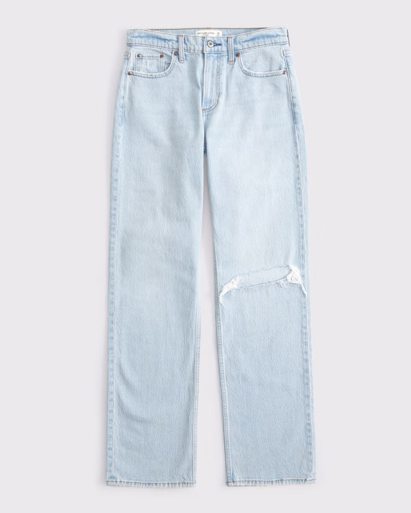 Low Rise Baggy Jean | Abercrombie & Fitch (US)