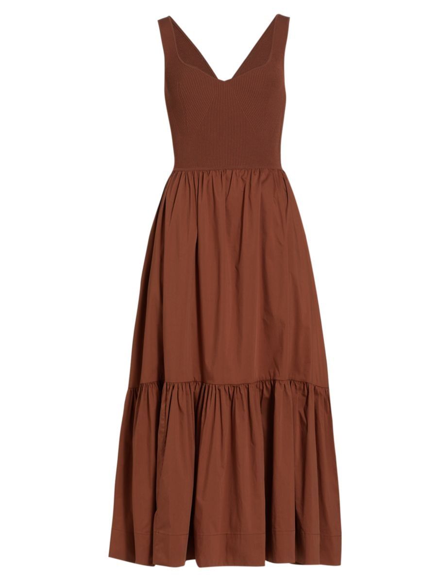 Josephina Tiered Midi-Dress | Saks Fifth Avenue