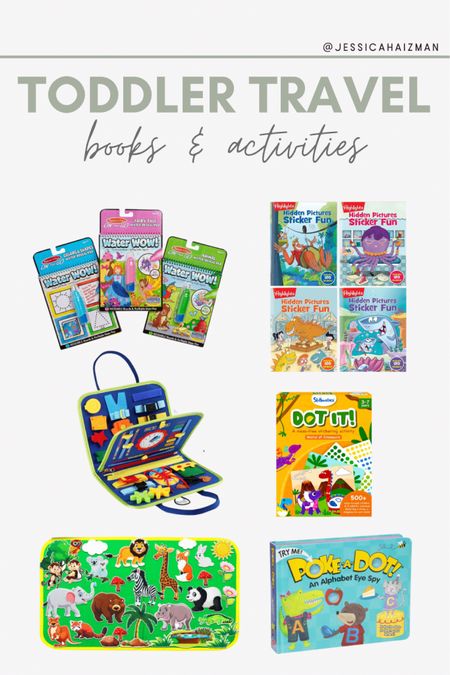 Toddler Books and Activities for Traveling!

#LTKbaby #LTKkids #LTKtravel