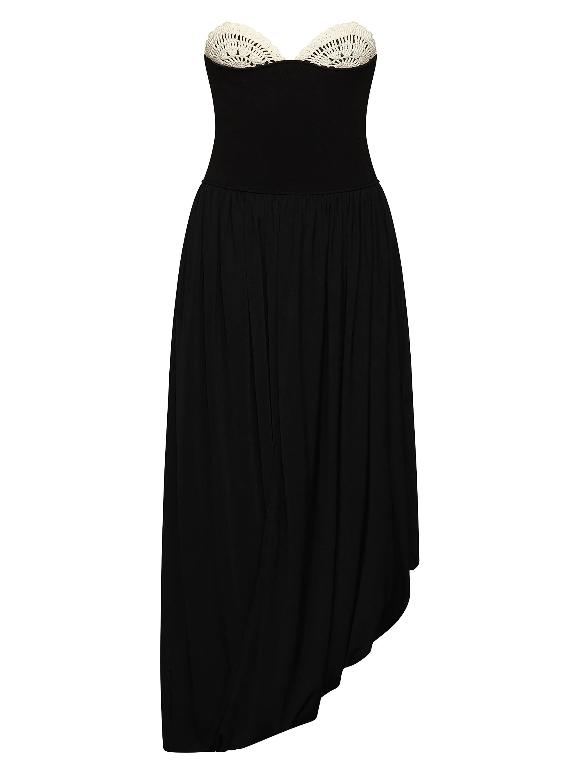 Noa Strapless Assymetric Maxi Dress | Saks Fifth Avenue