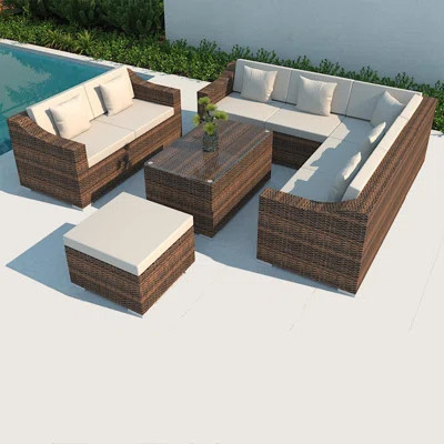 Shakaria 7 - Person Outdoor Seating Group | Wayfair North America