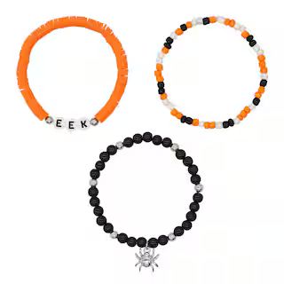 Silver Halloween Beaded Bracelet Set by Celebrate It™ | Michaels | Michaels Stores