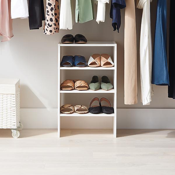 The Container Store 4-Shelf Shoe Stacker | The Container Store
