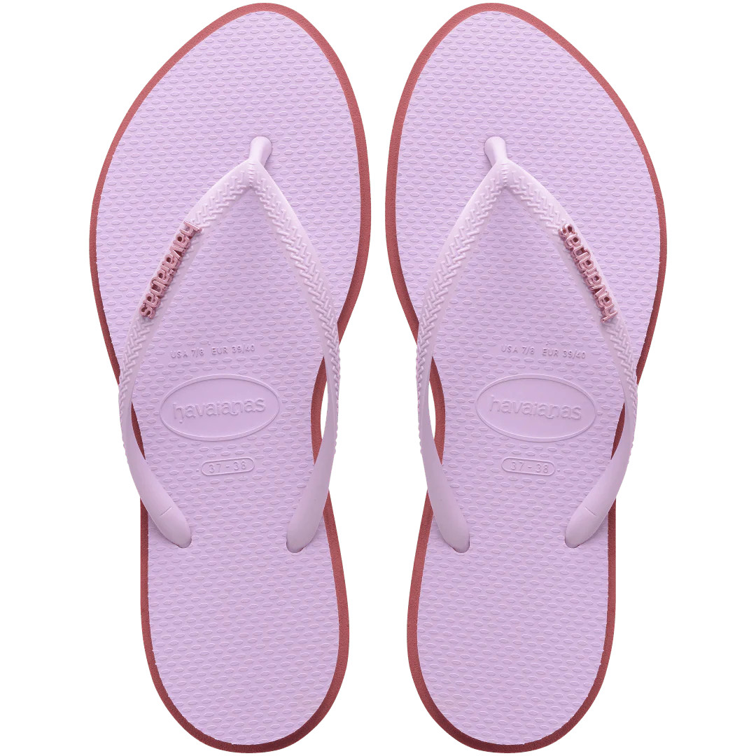 Women's Slim Point Flip Flops Amaranth | Havaianas | Havaianas