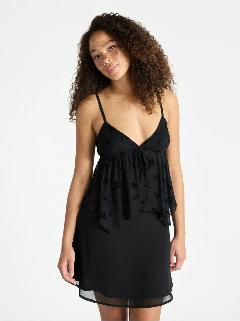 No Boundaries Asymmetrical Hem Cami, Women’s | Walmart (US)