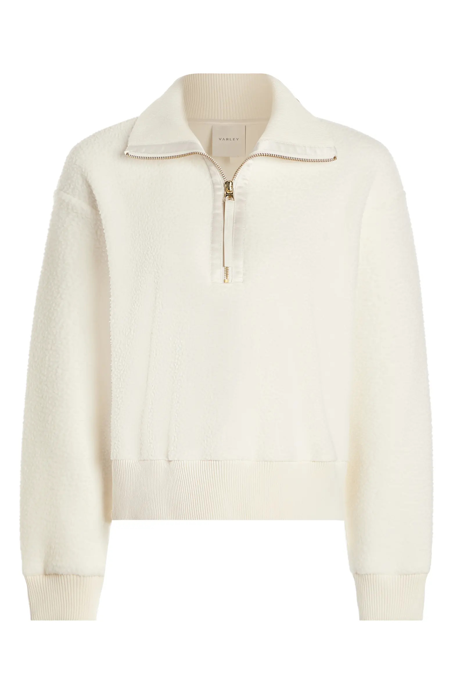 Varley Roselle Recycled Polyester Fleece Half Zip Pullover | Nordstrom | Nordstrom