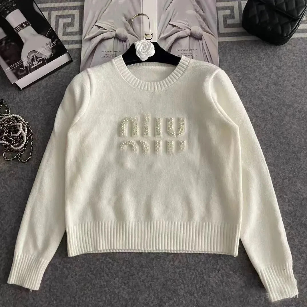 Designer womens sweaters Round neck knitting jacket fashion Pullover High End Jacquard sweater pu... | DHGate